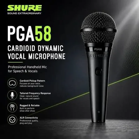 میکروفون شور SHURE PGA58