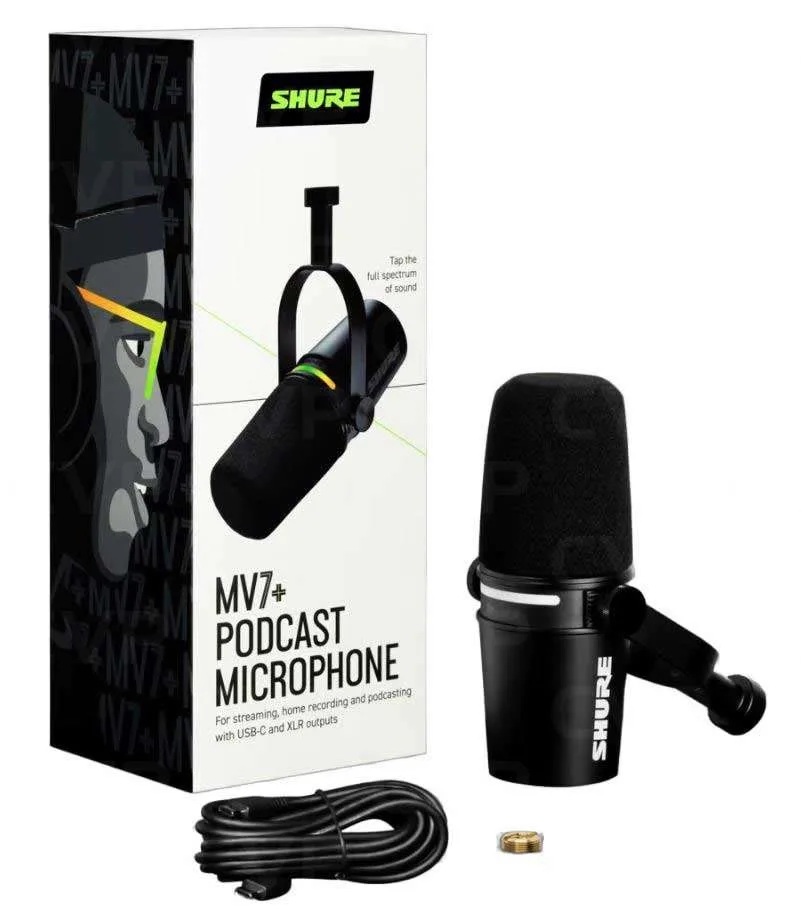میکروفون شور Shure MV7+ پلاس
