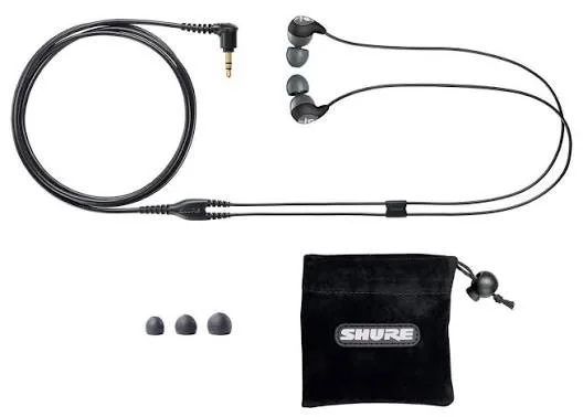 هندزفری سیمی شور SHURE SE112 | عایق صدا با بیس قدرتمند